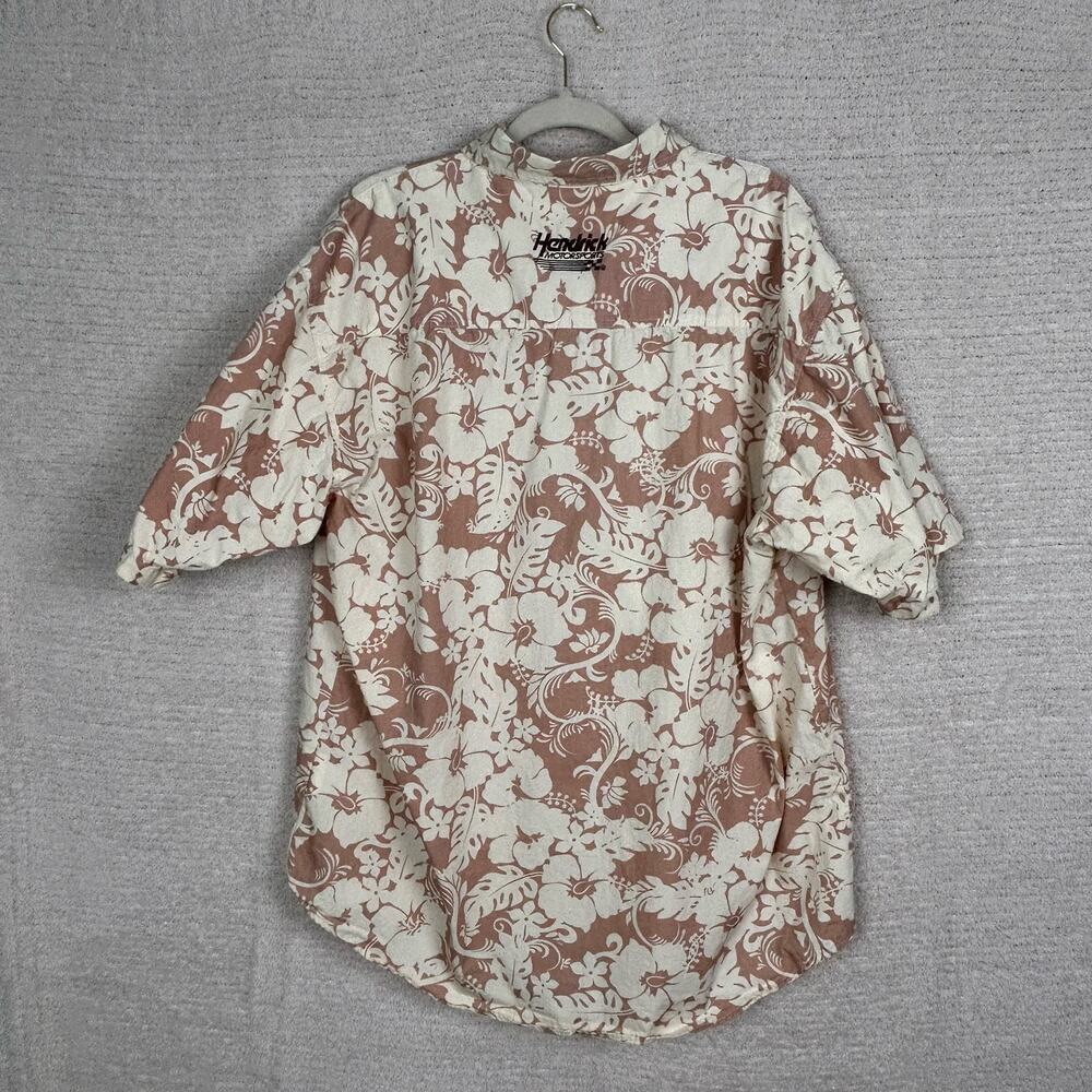 Vintage Nascar Mens Shirt XL Tan Beige Tropical Dale JR 88 Chase Authentics Top - Picture 10 of 13